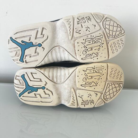 Nike Air Jordan 9 Retro Blue White #23 Youth 9C 401812-145 - Picture 7 of 8